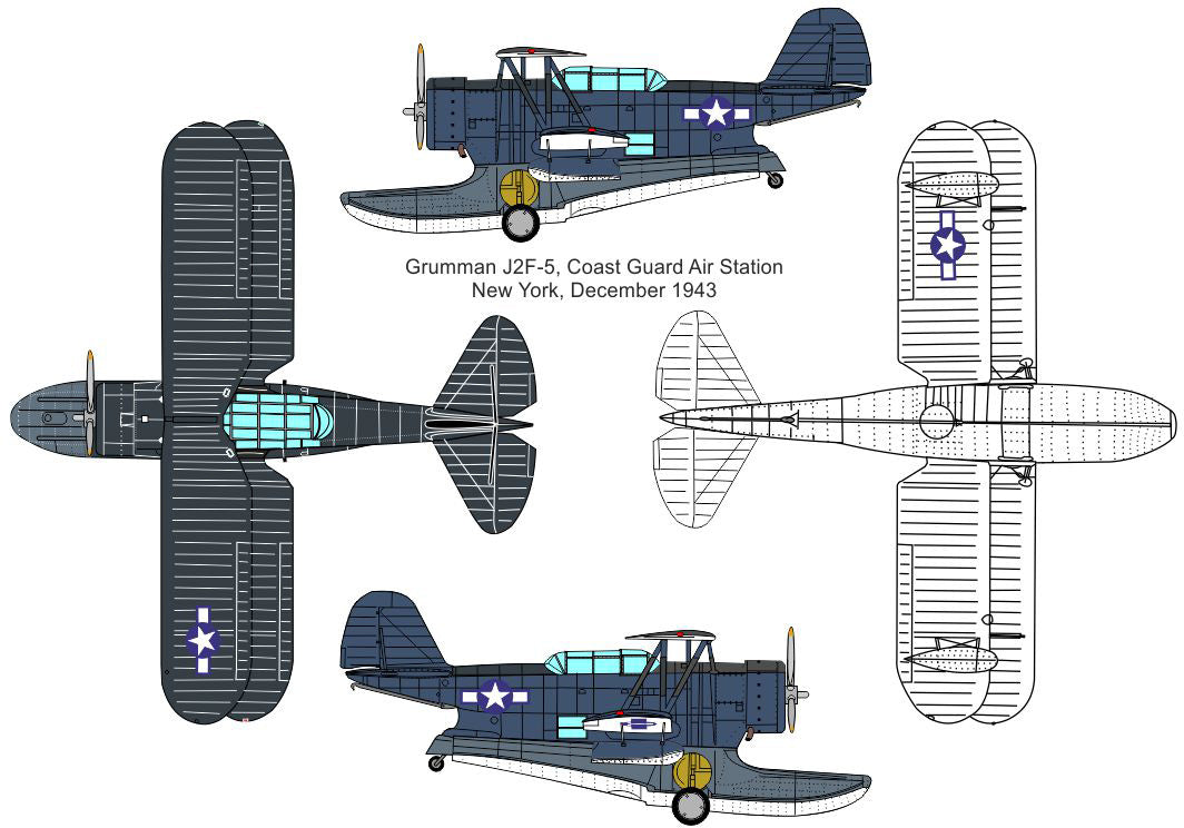 Valom 1/72 Grumman J2F-5 Duck (Coast Guard)