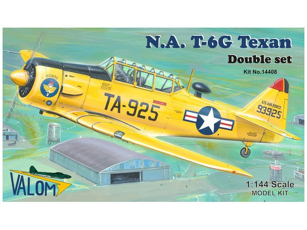 Valom 1/144 N.A.T-6G Texan (Double Set - Yellow Series)