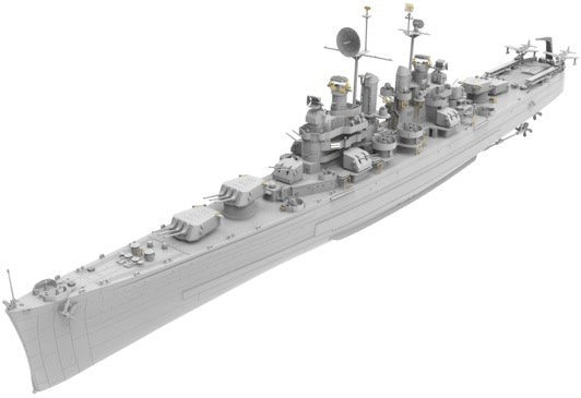 Very Fire 1/350 USS Cleveland CL-55