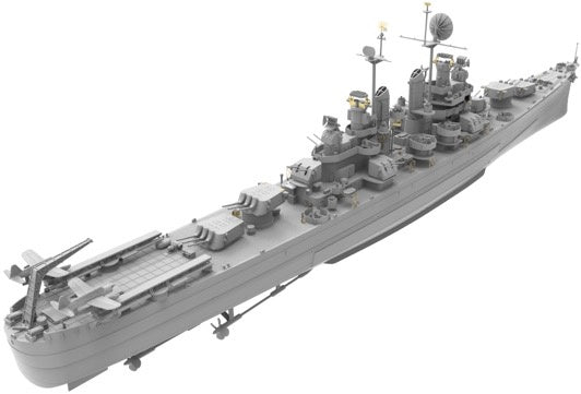 Very Fire 1/350 USS Cleveland CL-55