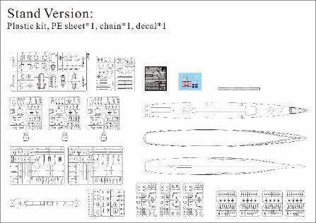 Very Fire 1/700 USS Des Moines CA-134