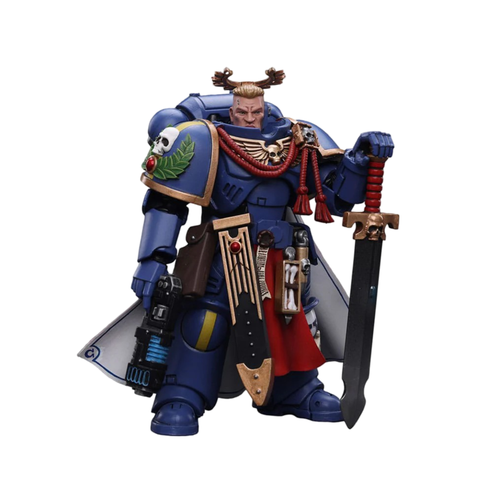 Joy Toy Ultramarines  Primaris Captain with Power Sword and Plasma Pistol