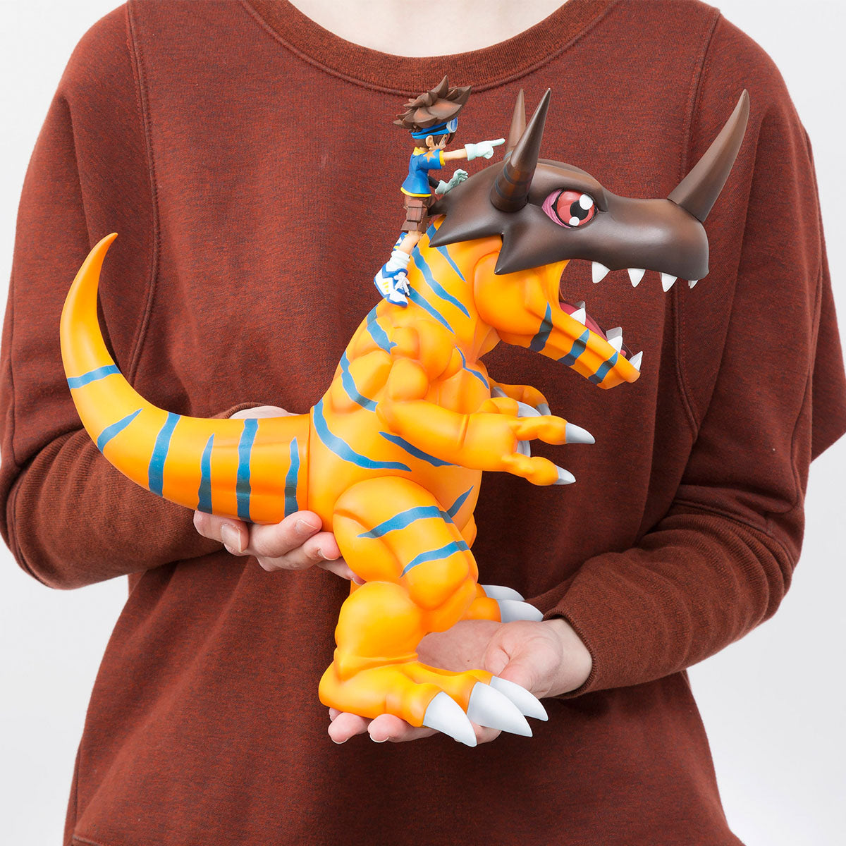 Megahouse GEM Series Greymon & Taichi Yagami "Digimon"