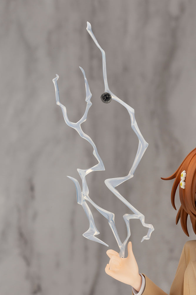 Kotobukiya 1/7 A Certain Scientific Railgun T Series Misaka Mikoto 15th Anniversary Ver. Kotobukiya Luxury Ver., Pre-Painted PVC Statue