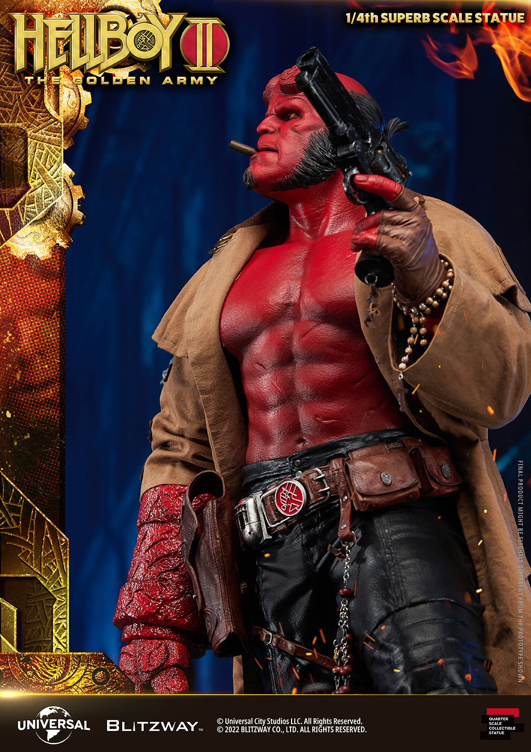 Blitzway 1/4 Superb Scale Statue "Hellboy II: The Golden Army"