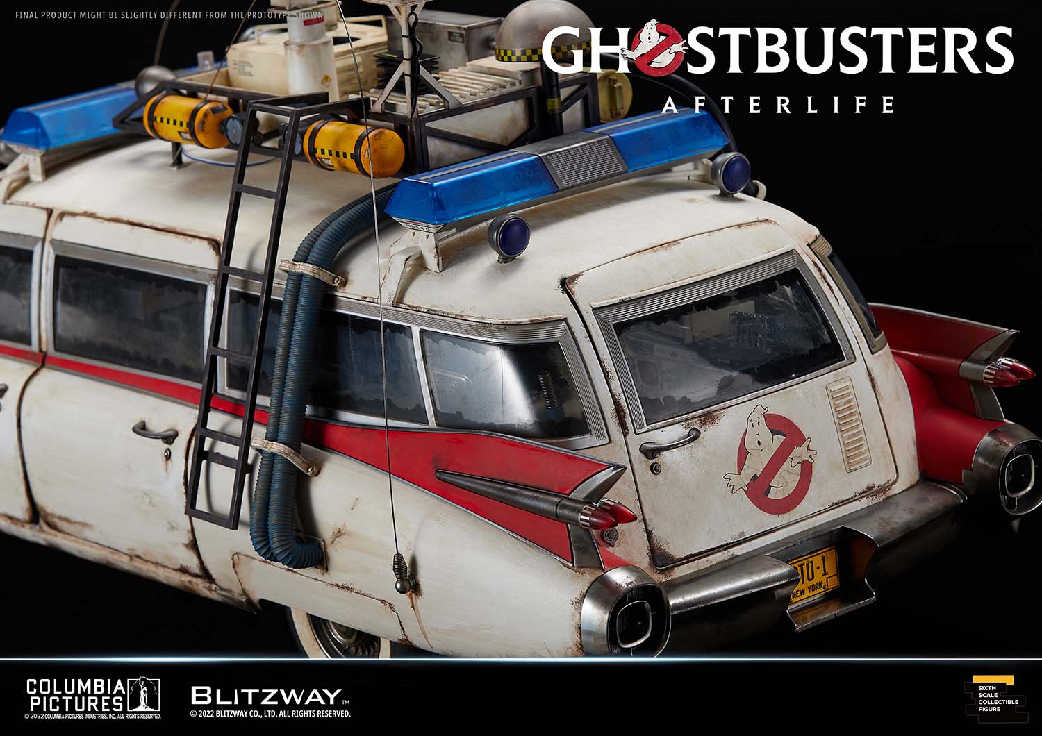 Blitzway 1/6 Scale Vehicle ECTO-1 "Ghostbusters: Afterlife"