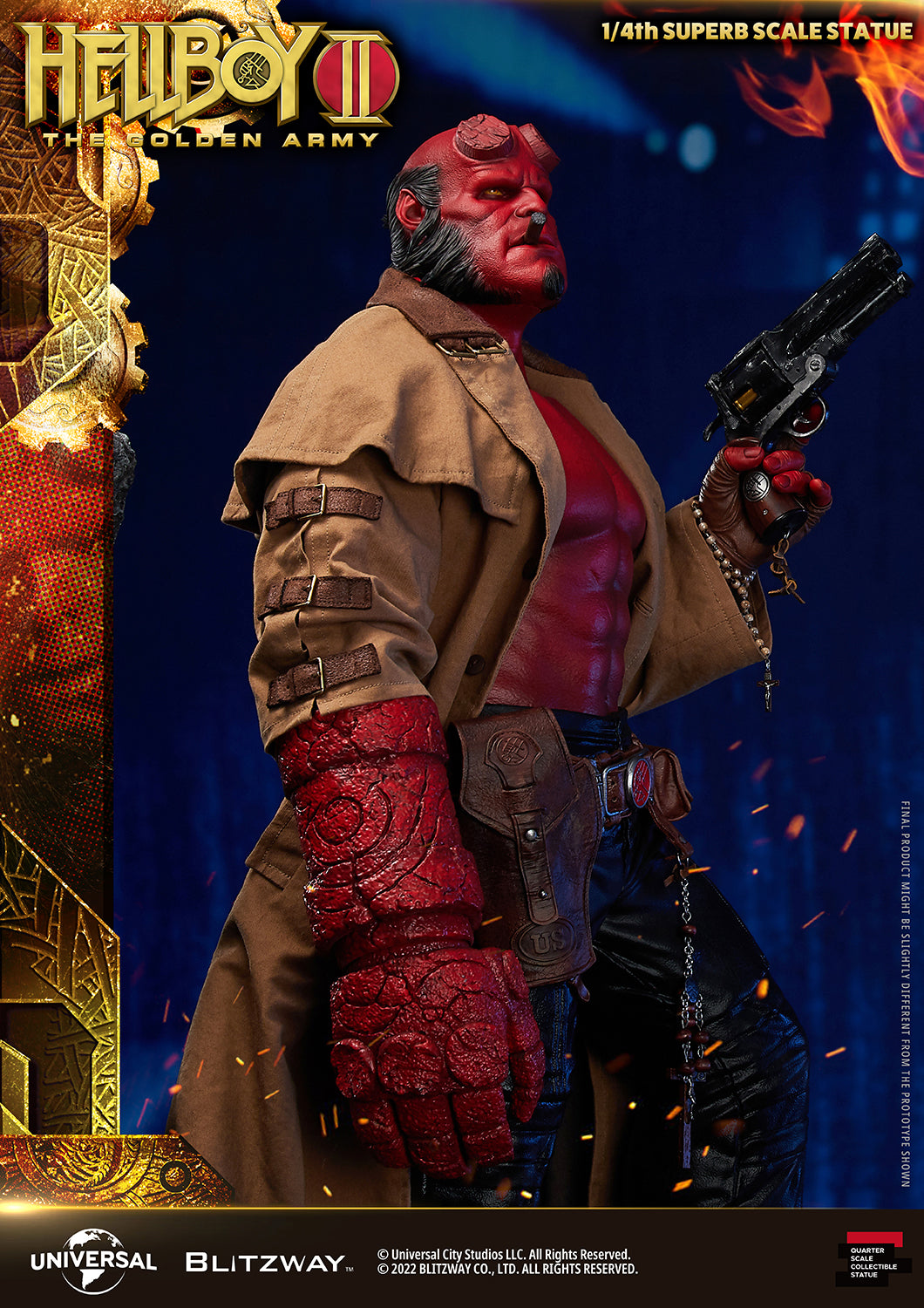 Blitzway 1/4 Superb Scale Statue "Hellboy II: The Golden Army"