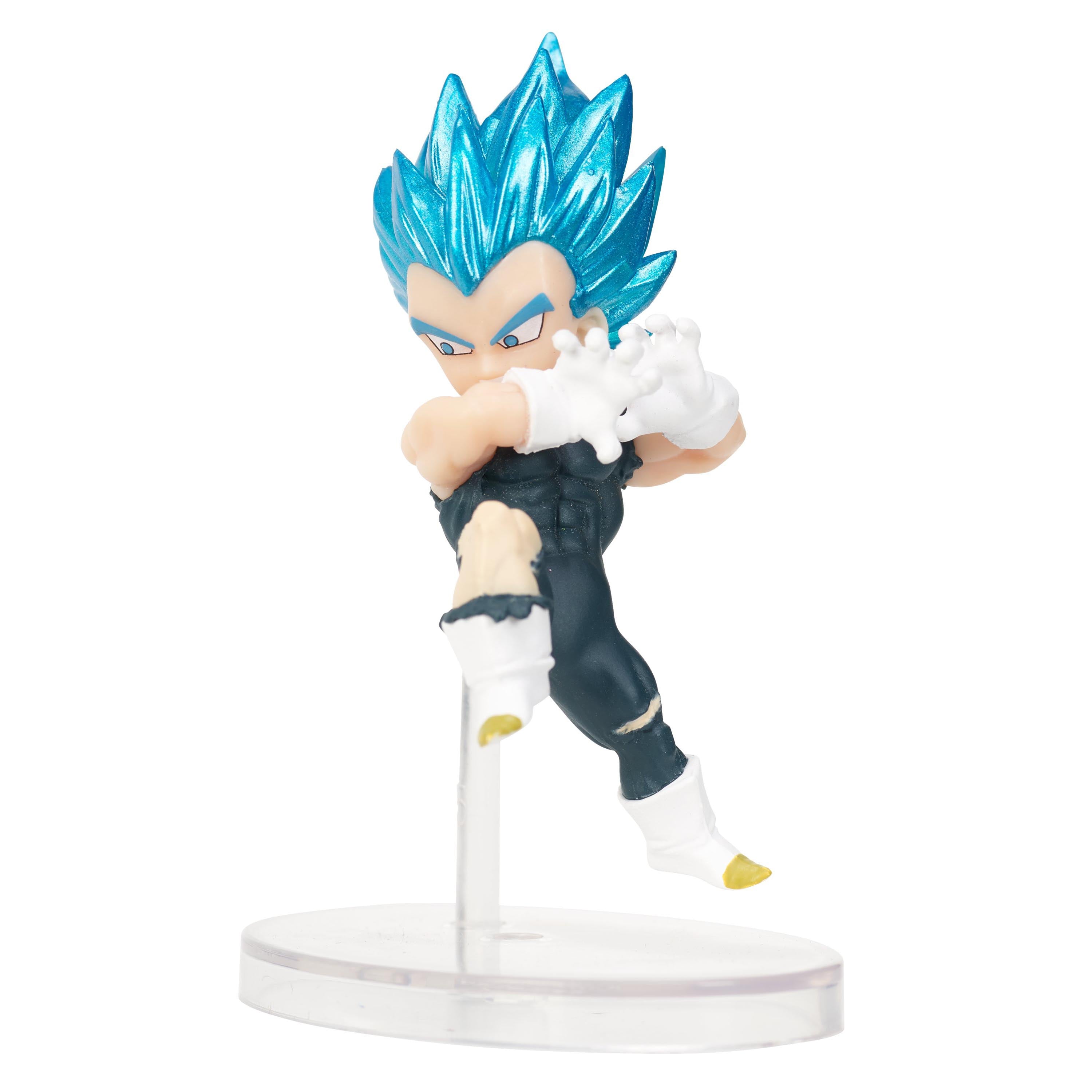 Bandai Adverge "Dragon Ball Super" Set of 4 (SS Blue Goku, SS Blue Vegeta, SS Broly, Piccolo)