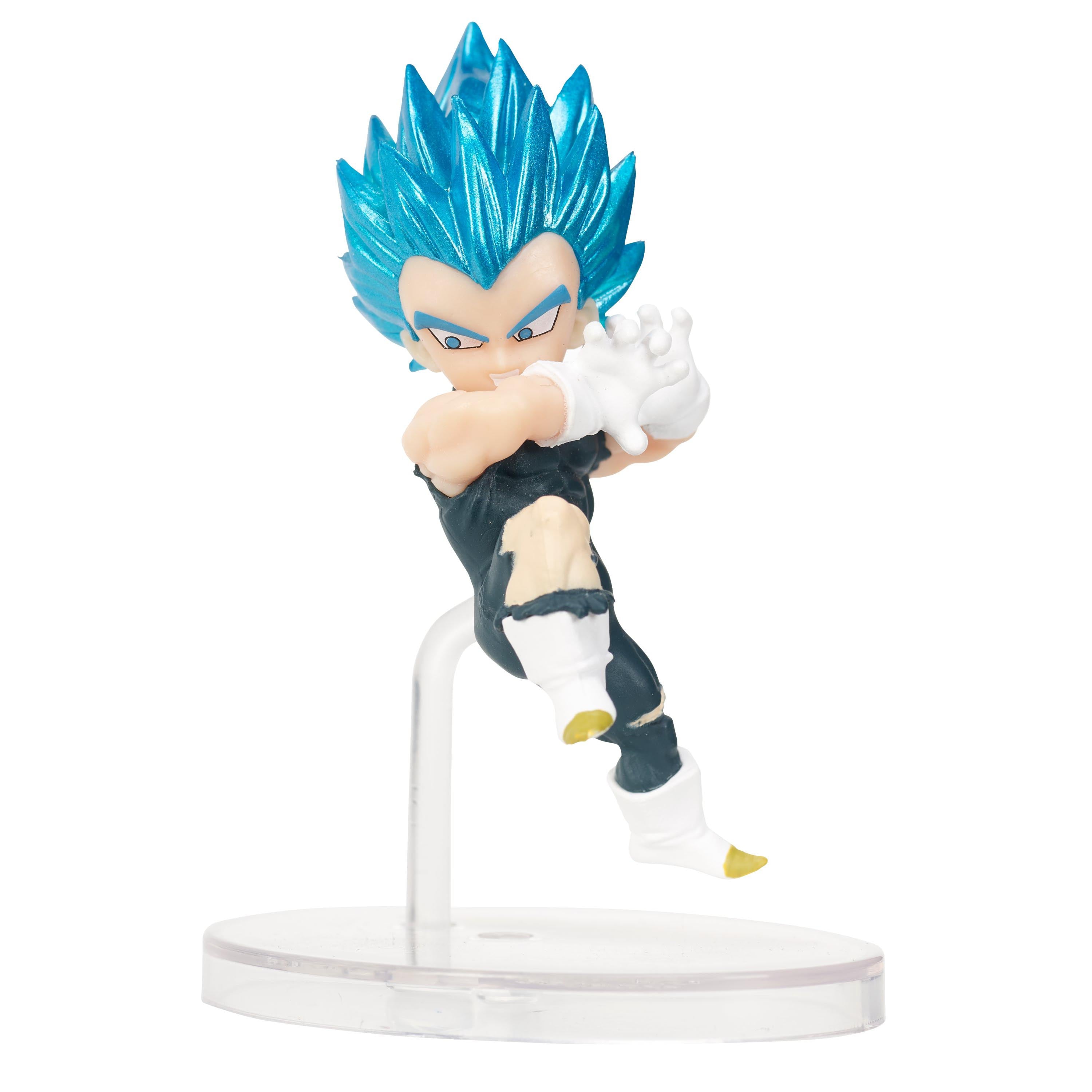 Bandai Adverge "Dragon Ball Super" Set of 4 (SS Blue Goku, SS Blue Vegeta, SS Broly, Piccolo)