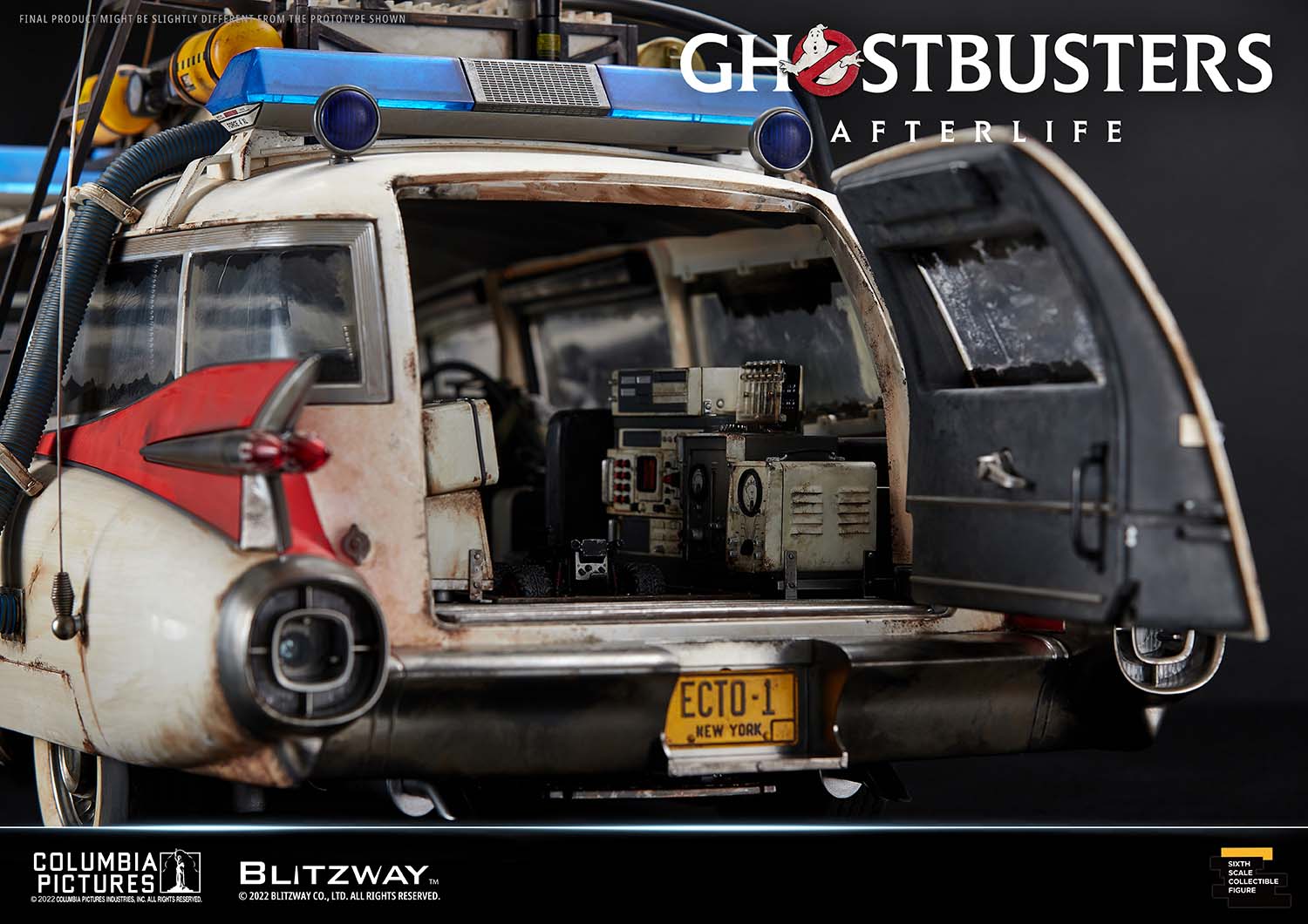 Blitzway 1/6 Scale Vehicle ECTO-1 "Ghostbusters: Afterlife"