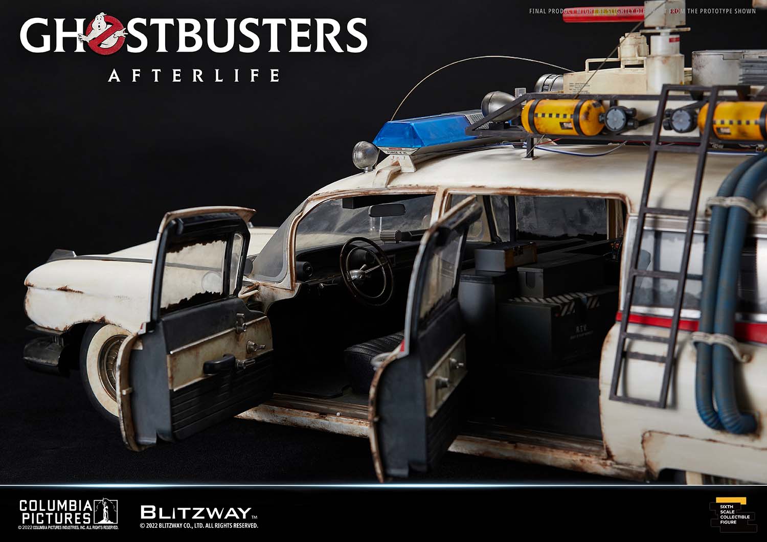 Blitzway 1/6 Scale Vehicle ECTO-1 "Ghostbusters: Afterlife"