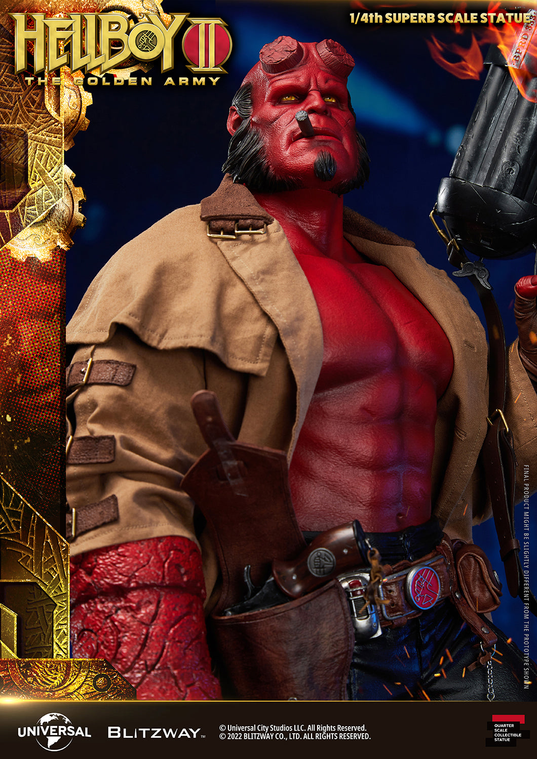 Blitzway 1/4 Superb Scale Statue "Hellboy II: The Golden Army"