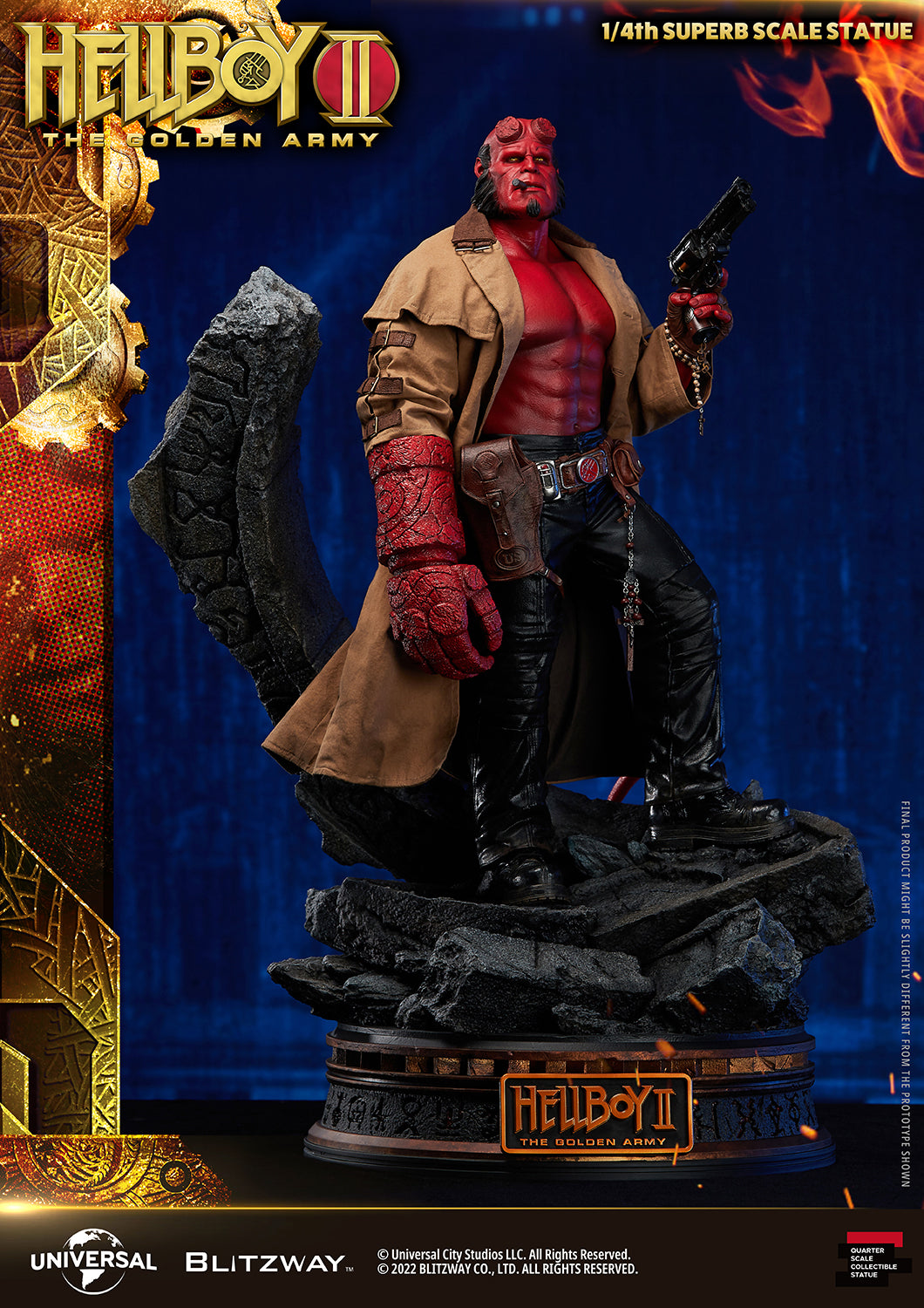 Blitzway 1/4 Superb Scale Statue "Hellboy II: The Golden Army"