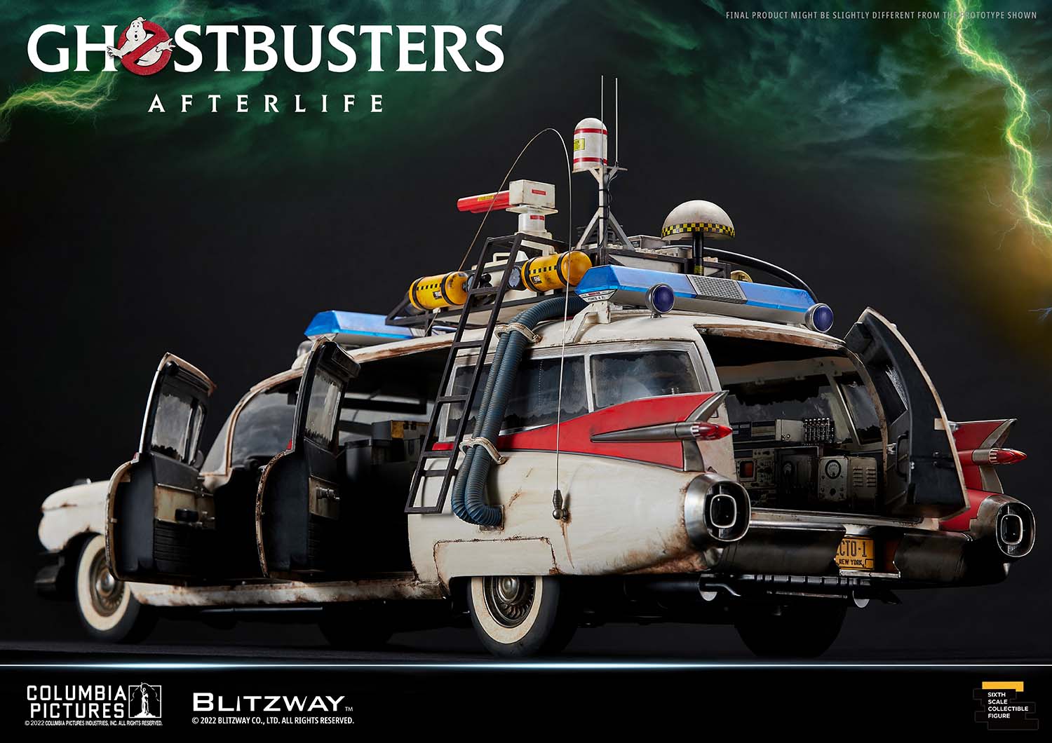 Blitzway 1/6 Scale Vehicle ECTO-1 "Ghostbusters: Afterlife"