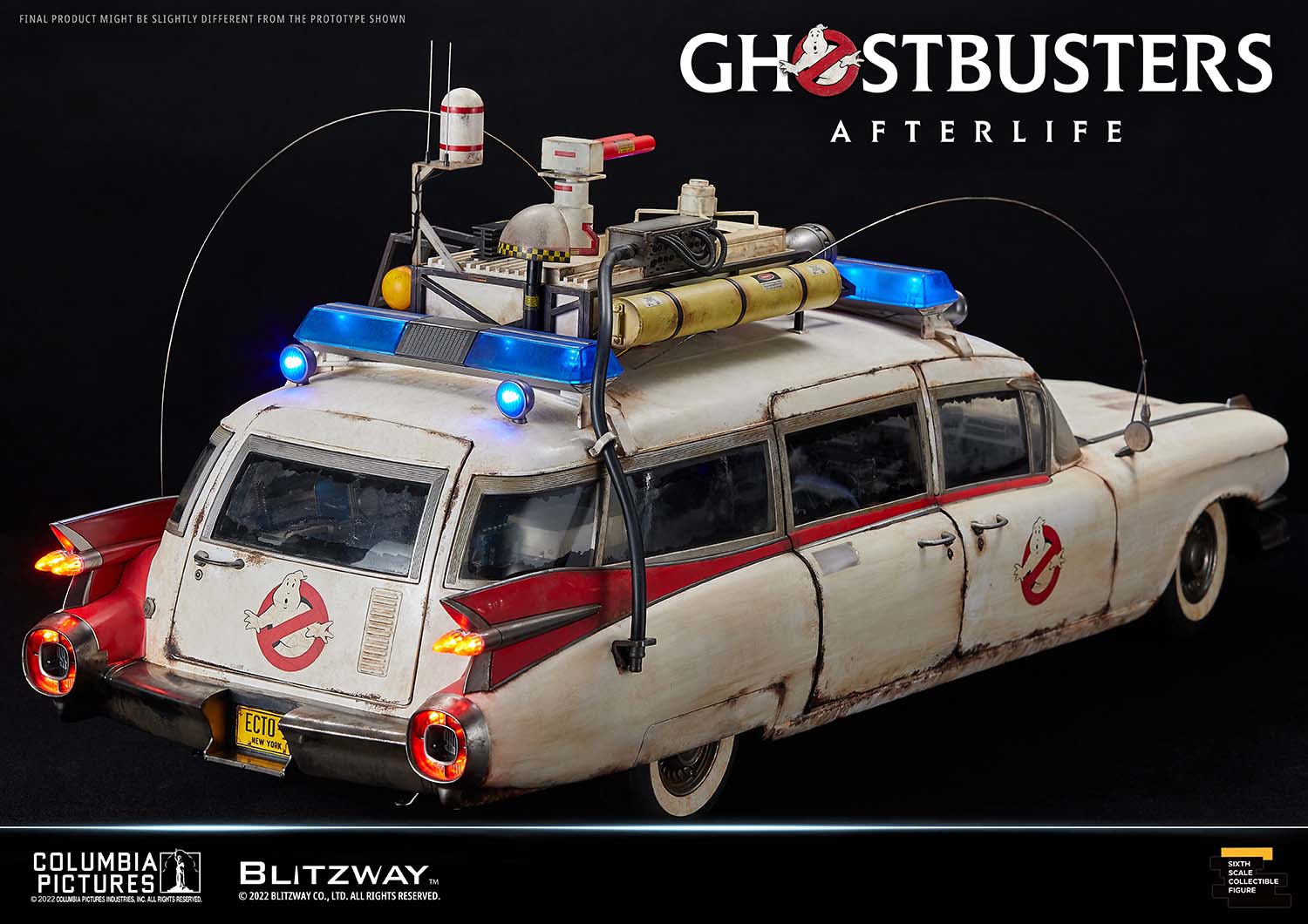 Blitzway 1/6 Scale Vehicle ECTO-1 "Ghostbusters: Afterlife"