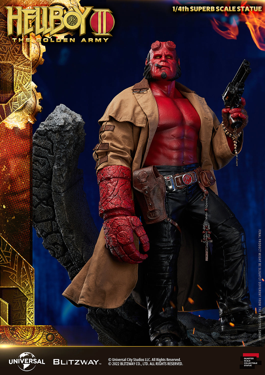 Blitzway 1/4 Superb Scale Statue "Hellboy II: The Golden Army"