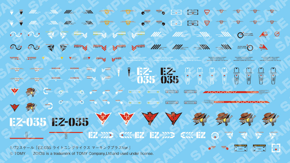 Kotobukiya 1/72 Zoids EZ-035 Lightning Saix Marking Plus Ver., Action Figure Kit