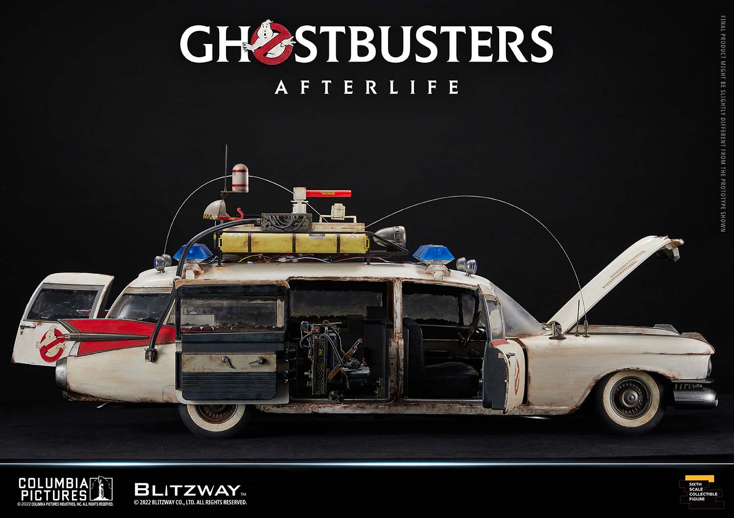 Blitzway 1/6 Scale Vehicle ECTO-1 "Ghostbusters: Afterlife"