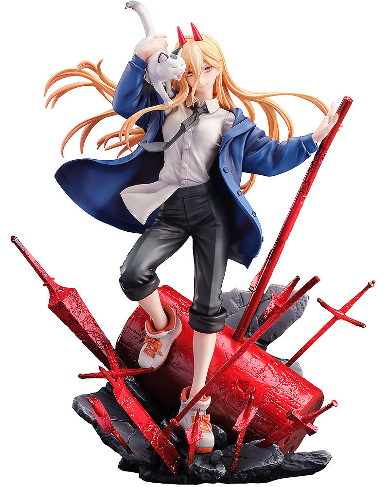 SEGA Chainsaw Man Series Power & Meowy 1/7 Scale Figure