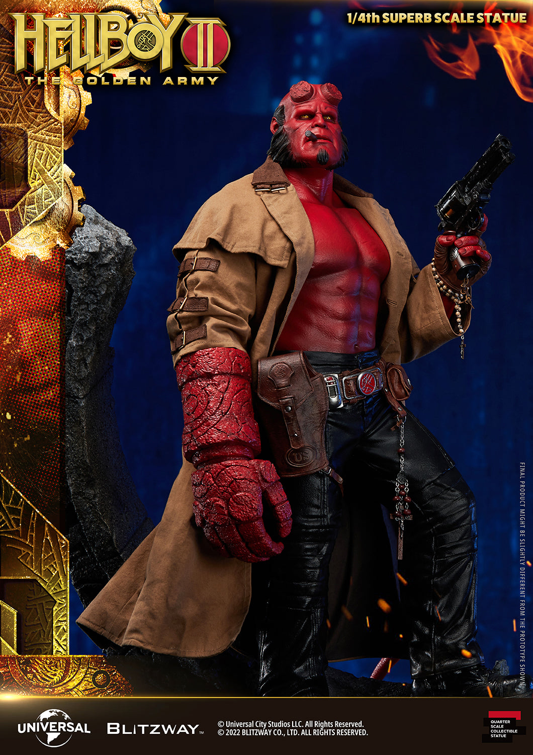 Blitzway 1/4 Superb Scale Statue "Hellboy II: The Golden Army"