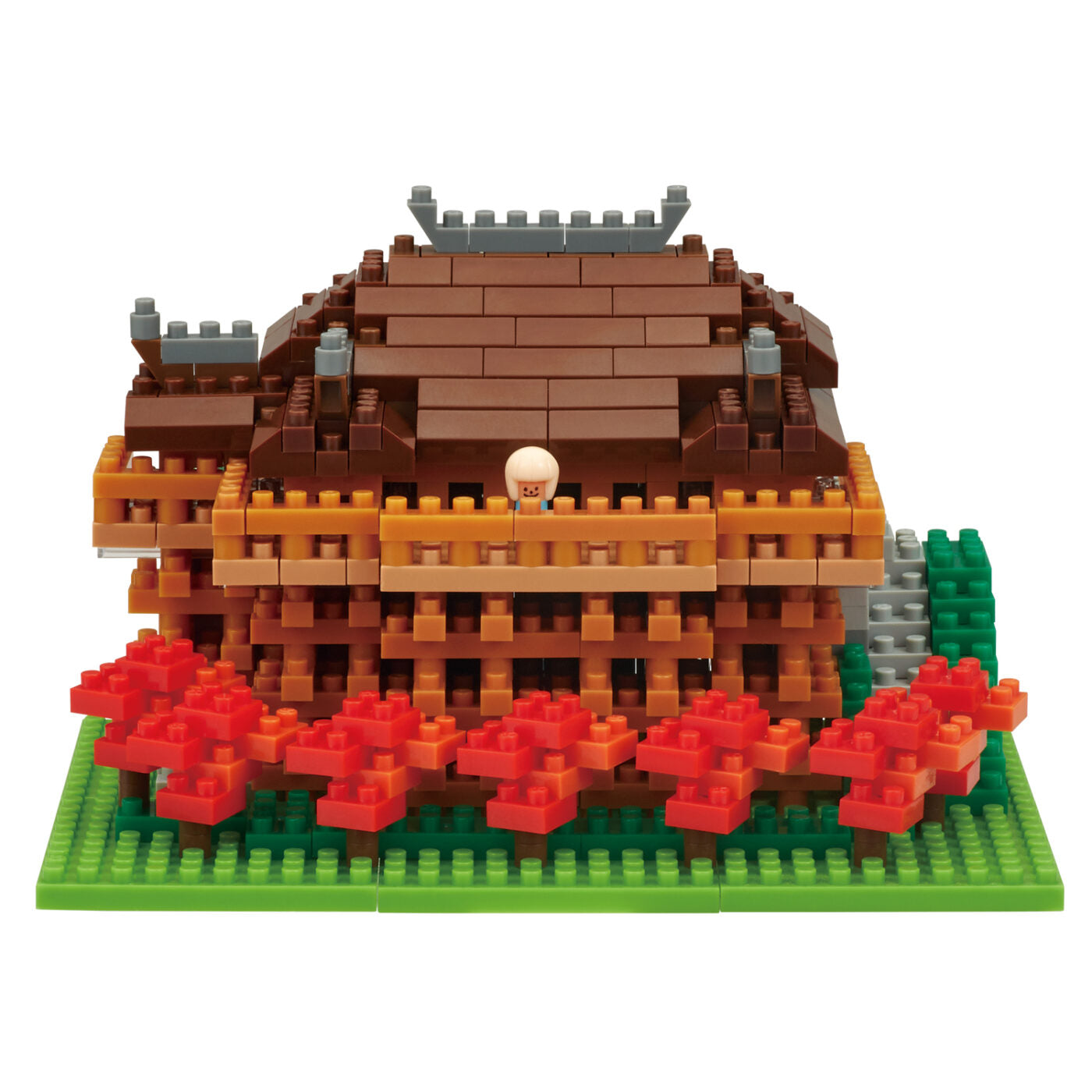 Nanoblock Sight to See Series Kiyomzu Temple "World Famous Buildings"