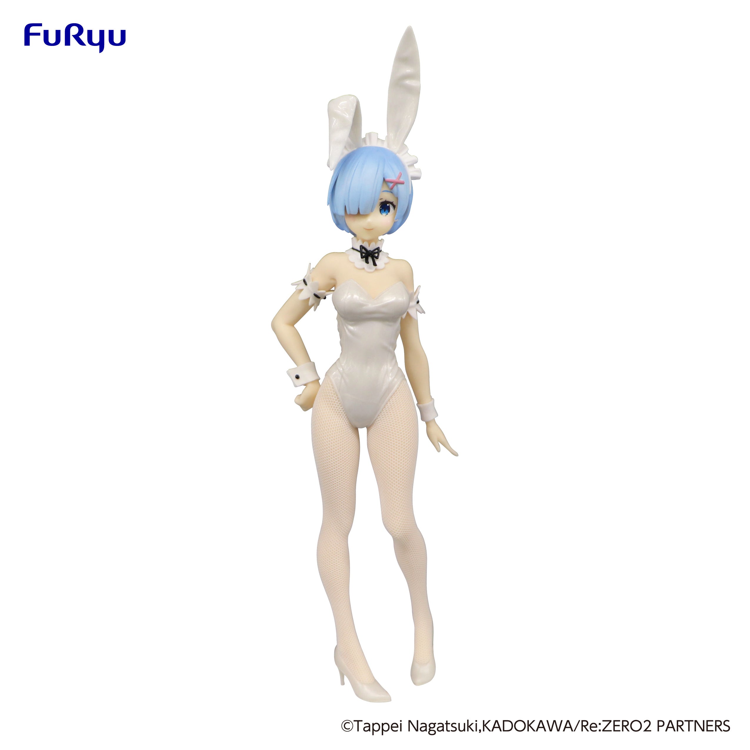 Good Smile Company Re:ZERO -Starting Life in Another World- Series BiCute Bunnies Rem White Pearl Color Ver. Figure