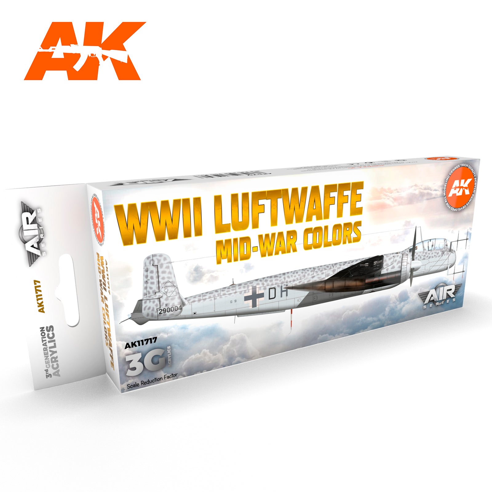 AK Interactive 3G Air - WWII Luftwaffe Mid-War Colors SET