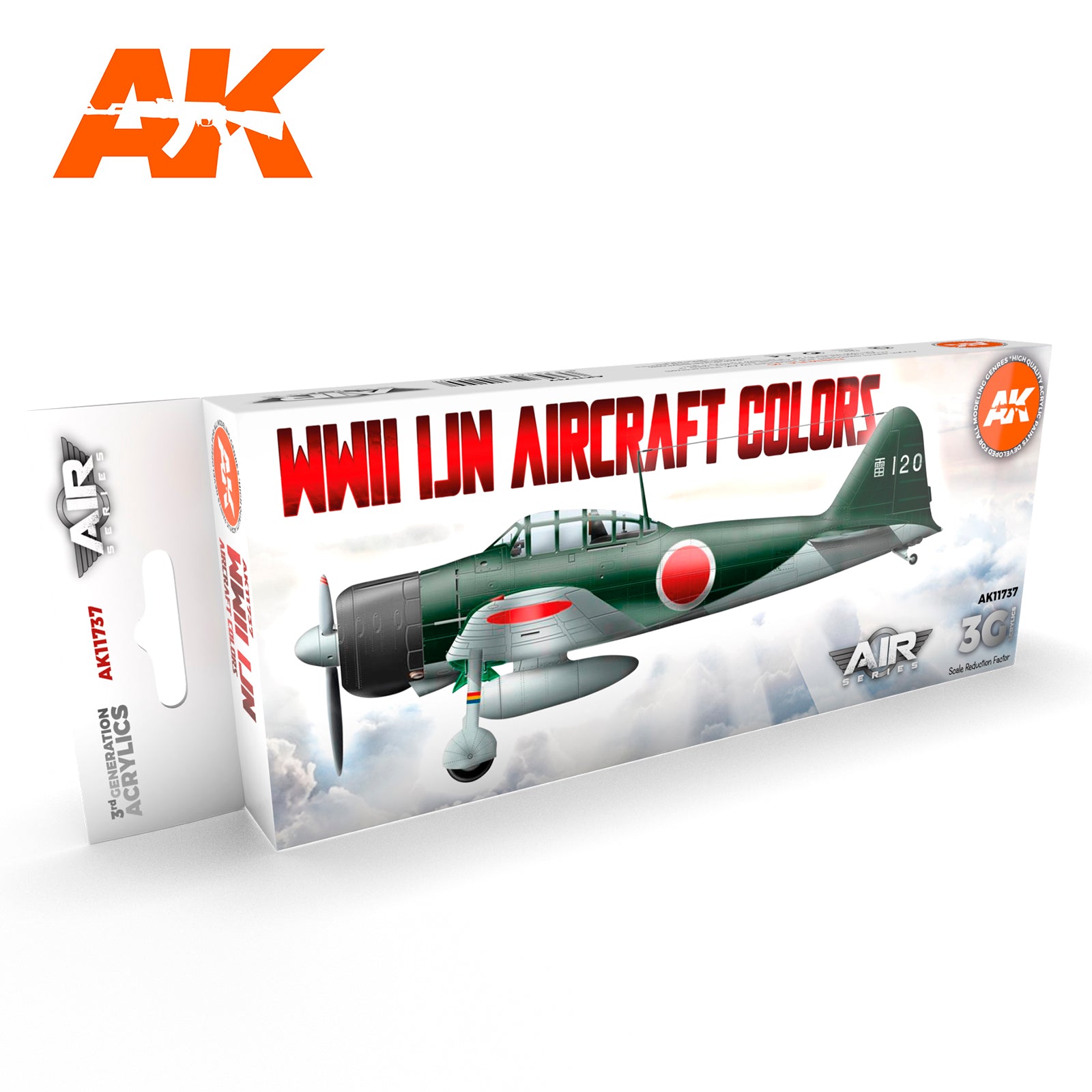 AK Interactive 3G Air - WWII IJN Aircraft Colors SET