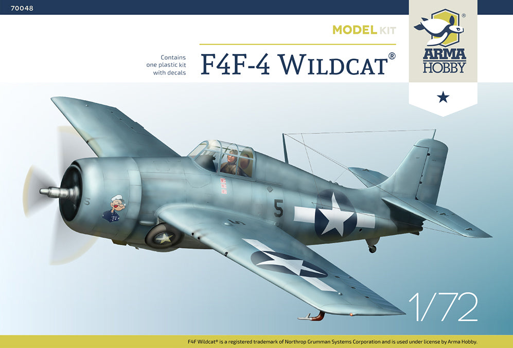 Arma Hobby 1/72 F4F-4 Wildcat Model Kit