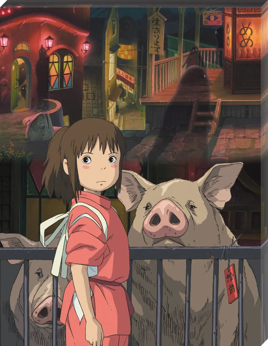 Ensky Artboard Jigsaw (Canvas Style) ATB-21 The Other Side of the Tunnel "Spirited Away"