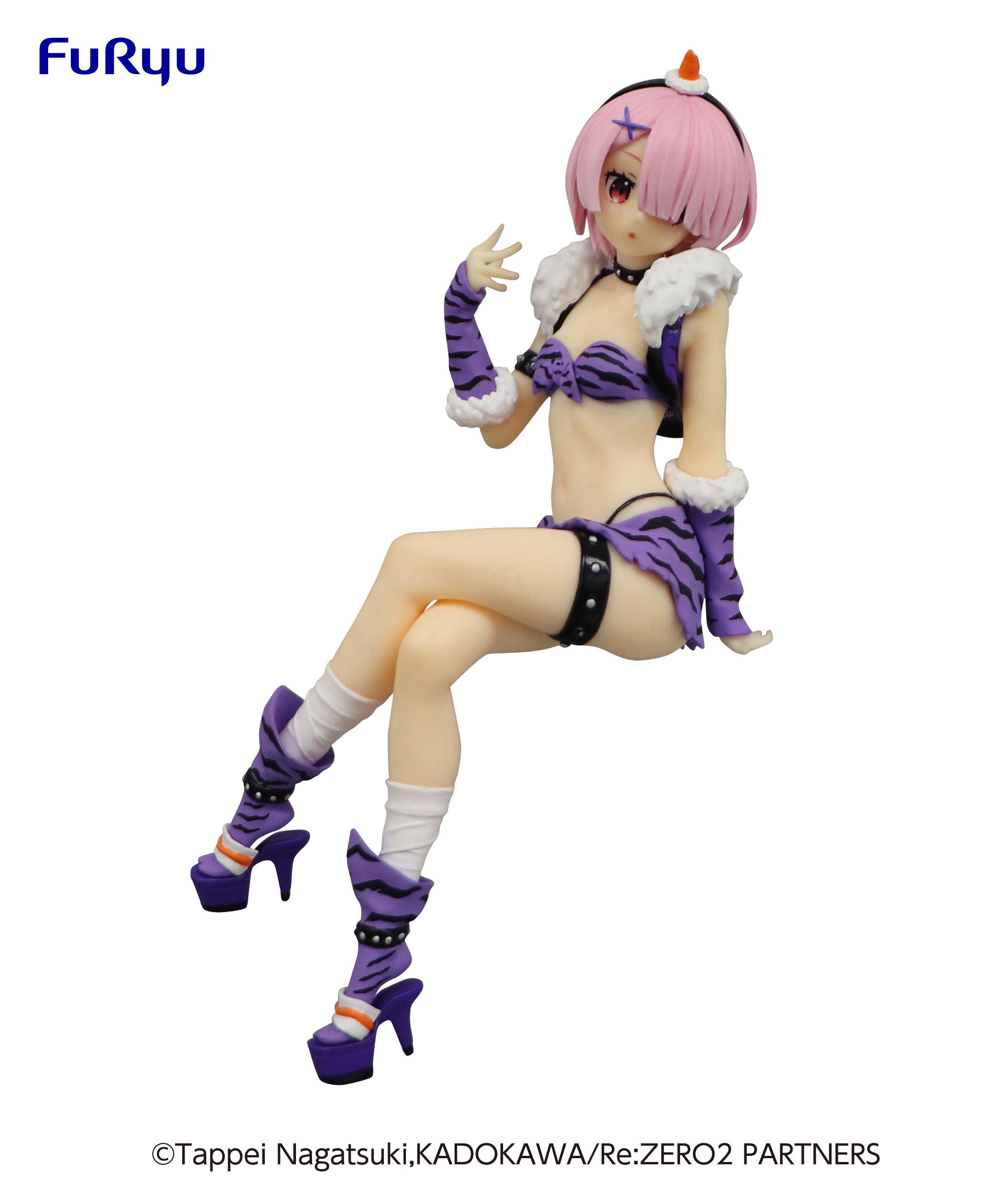 Good Smile Company Re:Zero Starting Life in Another World Series Noodle Stopper Figure-Ram・Demon Costume・Another Color Ver.-