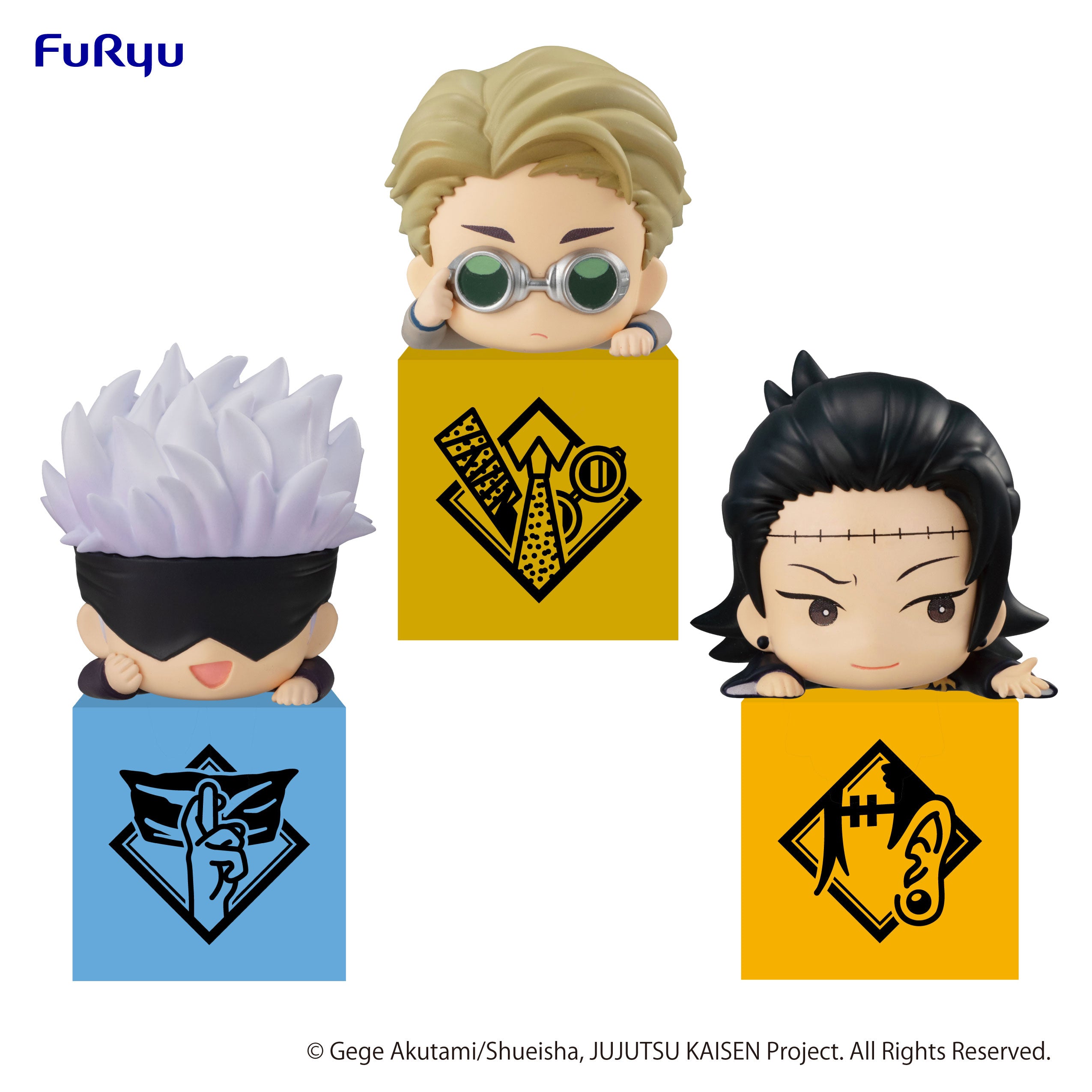 Good Smile Company Jujutsu Kaisen Series Satoru /Kento /Suguru (Re-Run) Hikkake Figure 2 Set