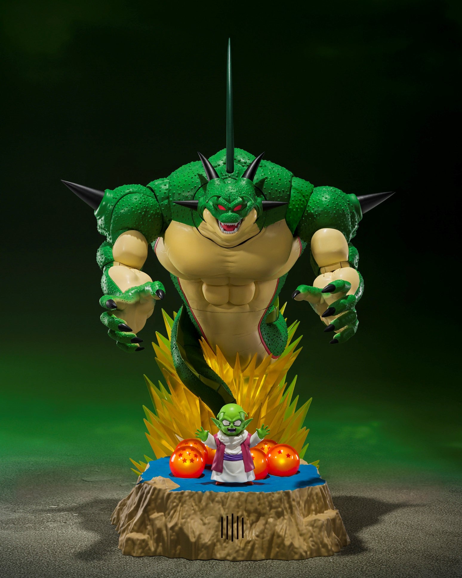 Bandai Spirits S.H.Figuarts Porunga & Dende Luminous Dragon Ball Set -Come Forth, Genuine Shenron!!- "Dragon Ball Z"