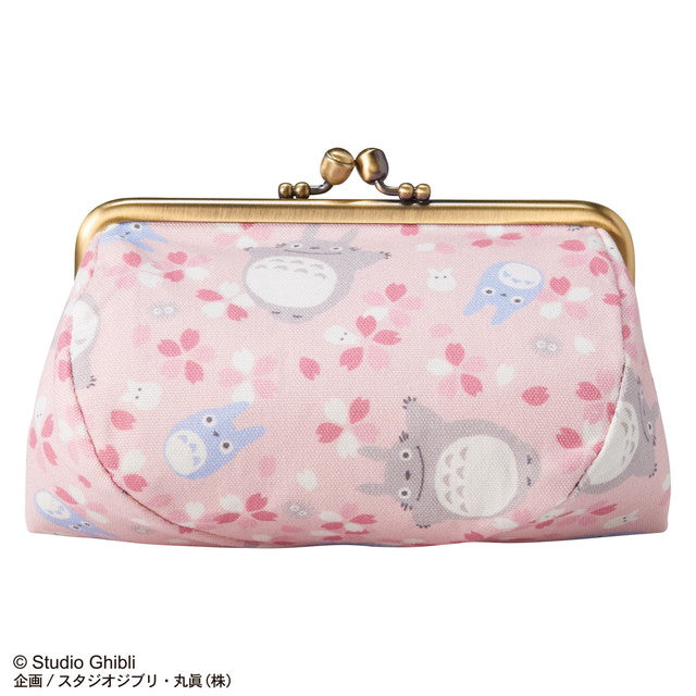 Marushin Pouch, Totoro Sakura Pouch (Large) "My Neighbor Totoro"