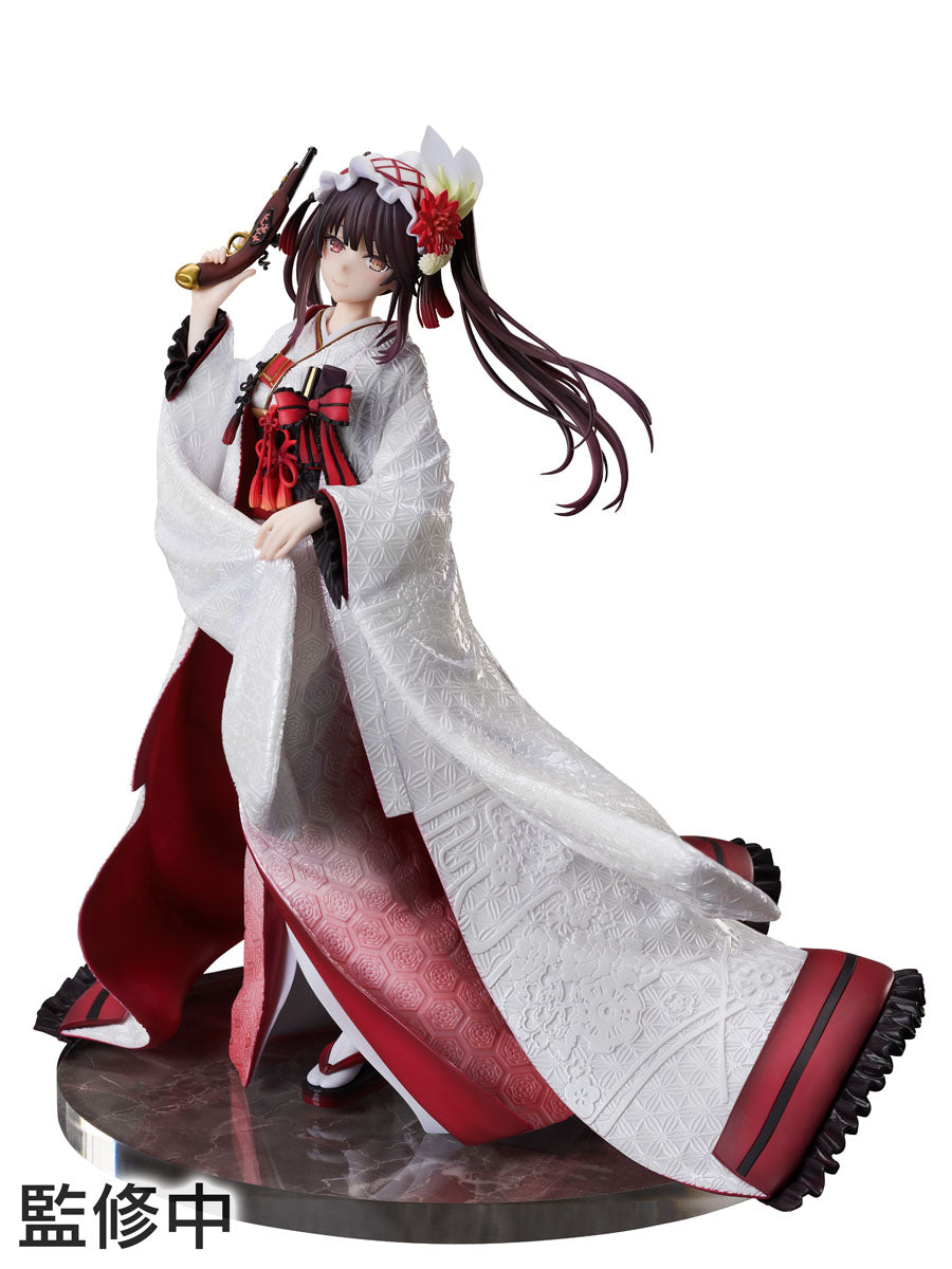 Good Smile Company Date A Live W Series Kurumi Tokisaki Shiromuku 1/7 Scale Figure