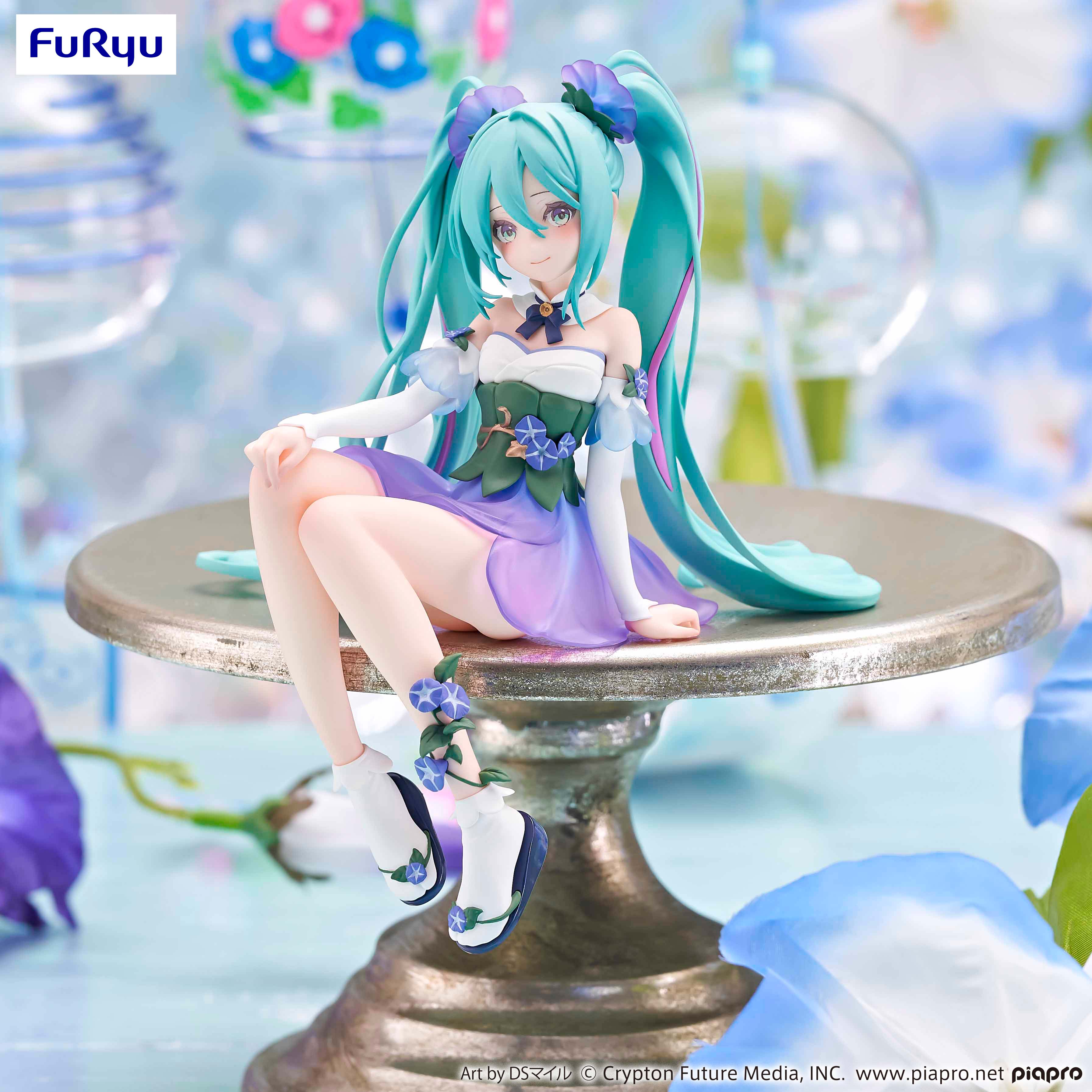 Good Smile Company Hatsune Miku Series Hatsune Miku Flower Fairy Morning Glory Noodle Stopper Figure