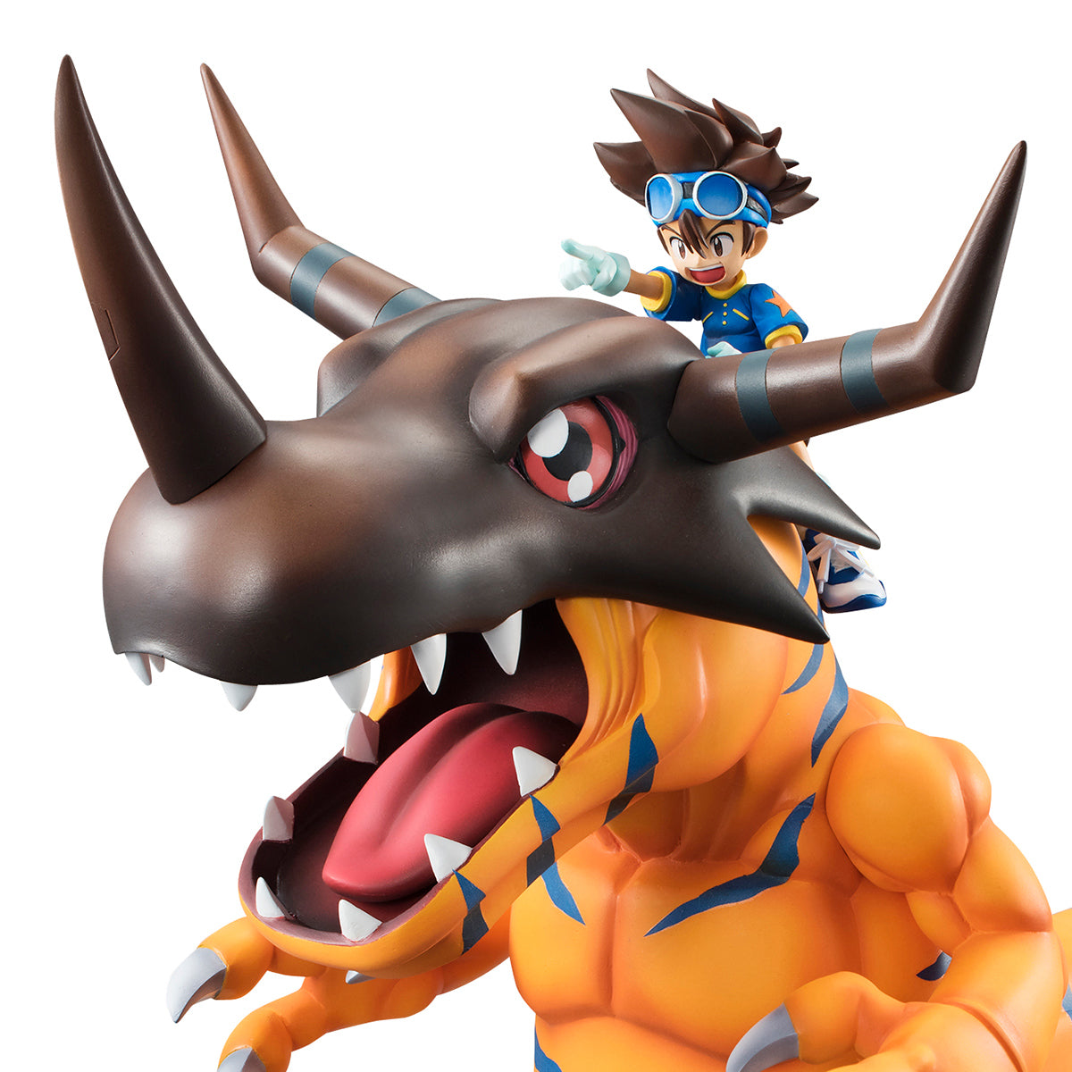 Megahouse GEM Series Greymon & Taichi Yagami "Digimon"