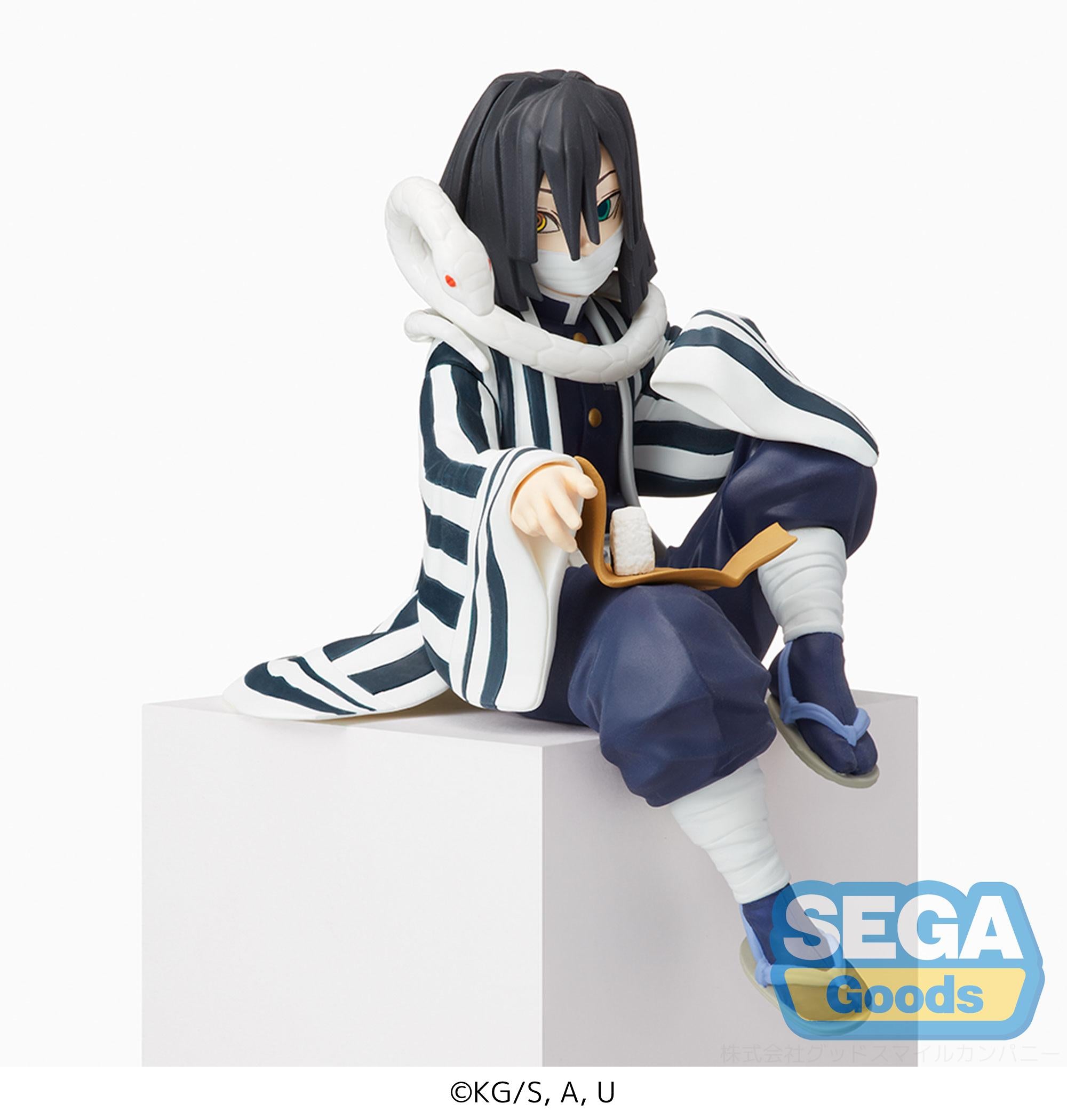 SEGA Demon Slayer: Kimetsu no Yaiba Series Obanai Iguro (Re-Run) PM Perching Figure