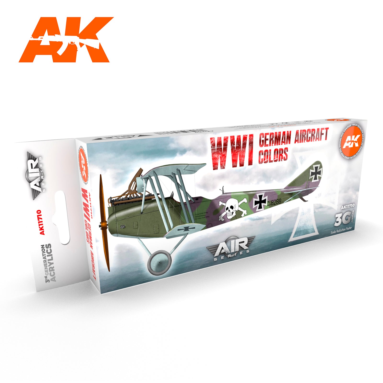 AK Interactive 3G Air - WWI German Aircraft Colors SET