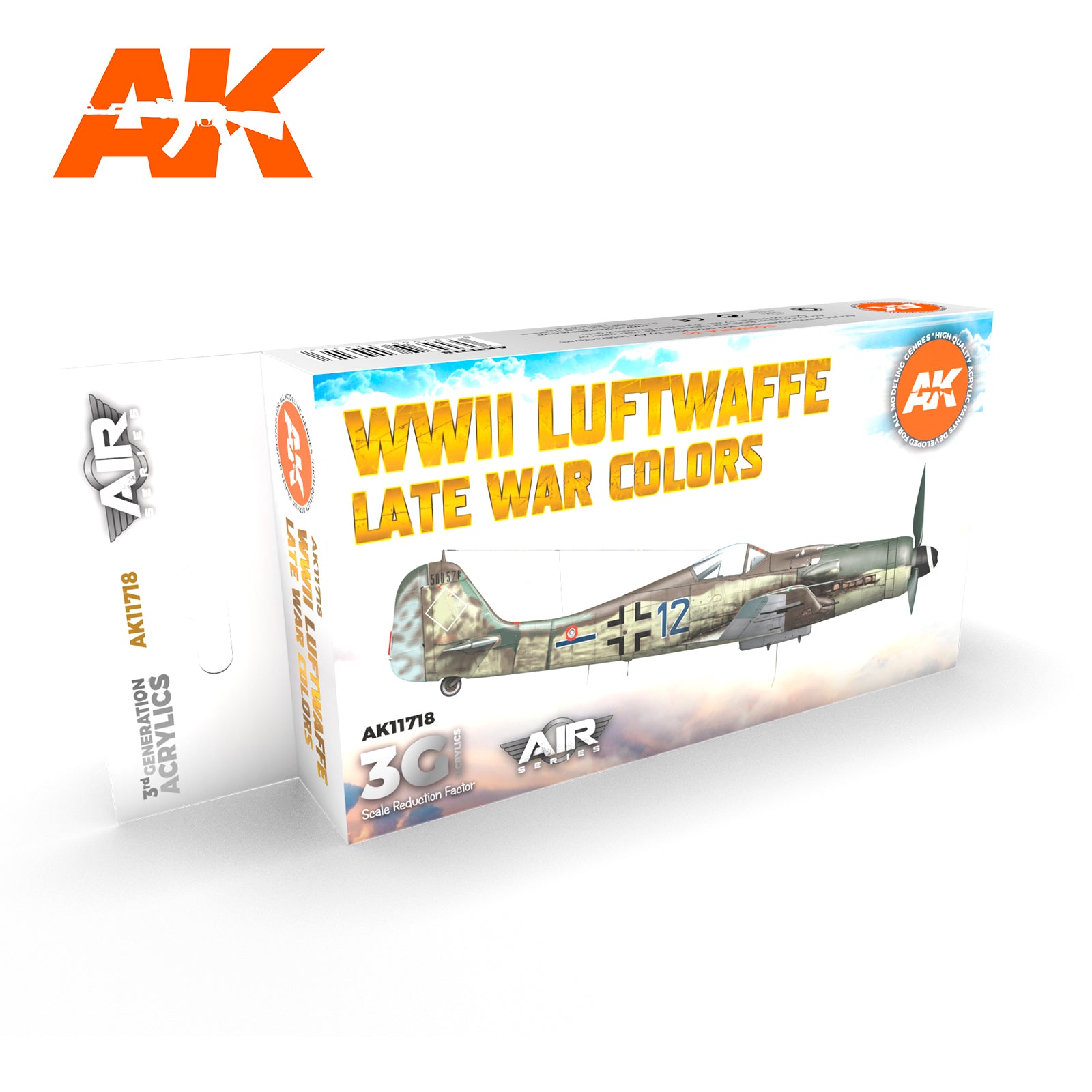 AK Interactive 3G Air - WWII Luftwaffe Late War Colors SET