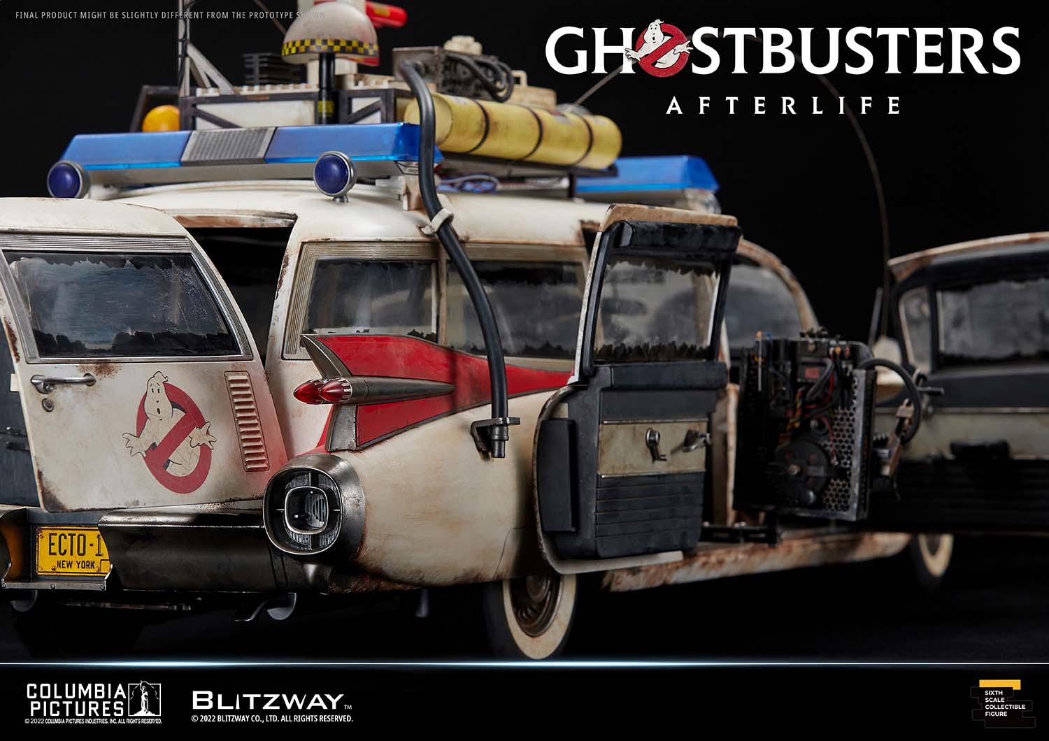 Blitzway 1/6 Scale Vehicle ECTO-1 "Ghostbusters: Afterlife"