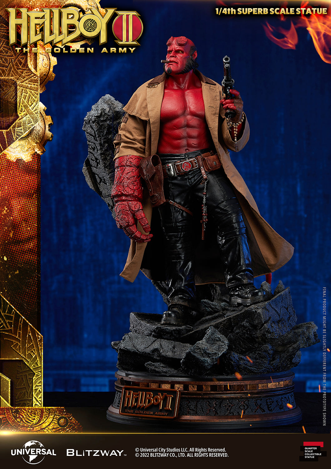 Blitzway 1/4 Superb Scale Statue "Hellboy II: The Golden Army"