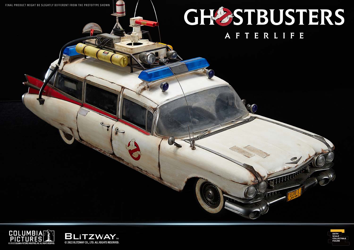 Blitzway 1/6 Scale Vehicle ECTO-1 "Ghostbusters: Afterlife"