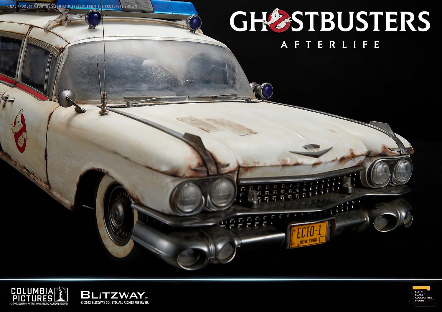 Blitzway 1/6 Scale Vehicle ECTO-1 "Ghostbusters: Afterlife"