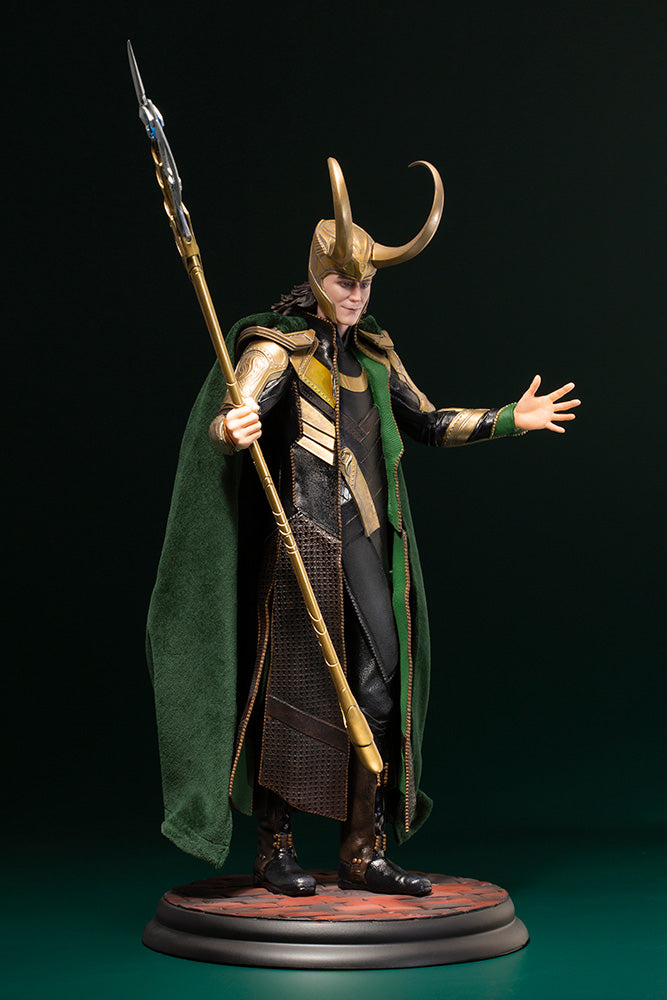 Kotobukiya 1/6 Marvel Avengers Movie Loki Artfx, Pre-Painted PVC Statue