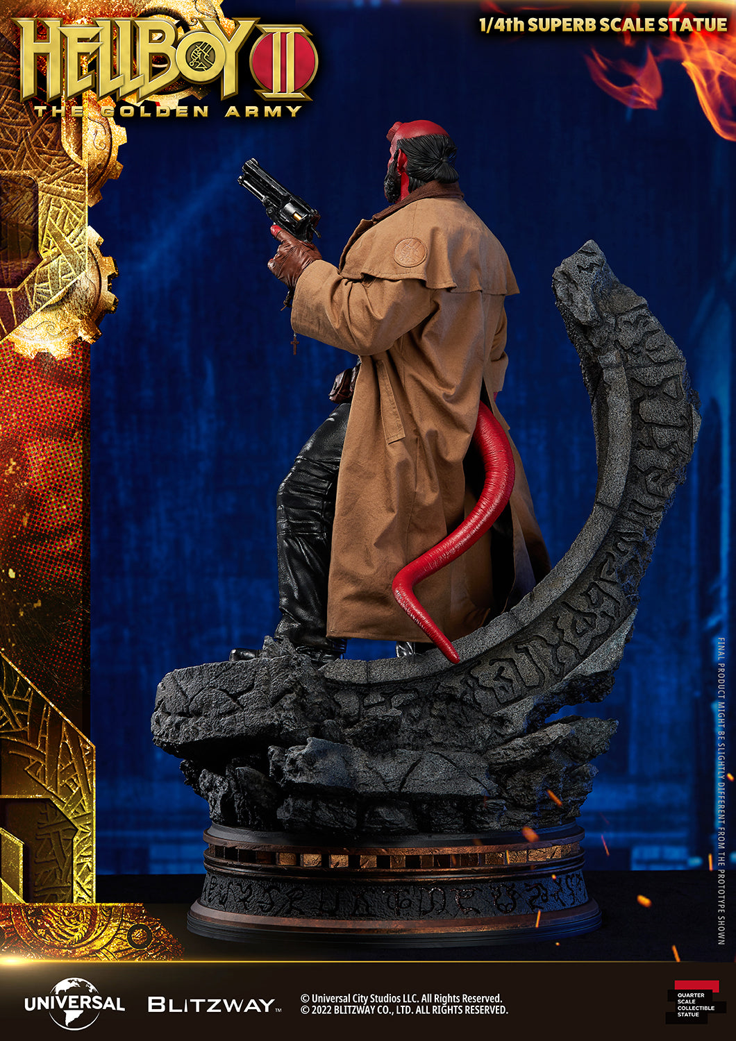 Blitzway 1/4 Superb Scale Statue "Hellboy II: The Golden Army"