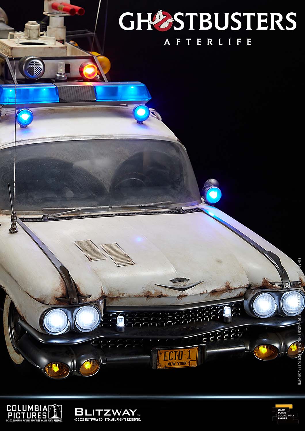 Blitzway 1/6 Scale Vehicle ECTO-1 "Ghostbusters: Afterlife"