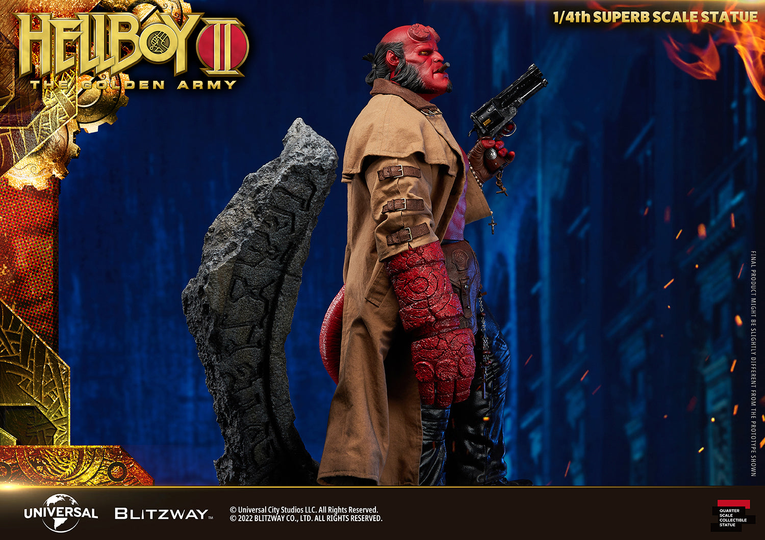 Blitzway 1/4 Superb Scale Statue "Hellboy II: The Golden Army"