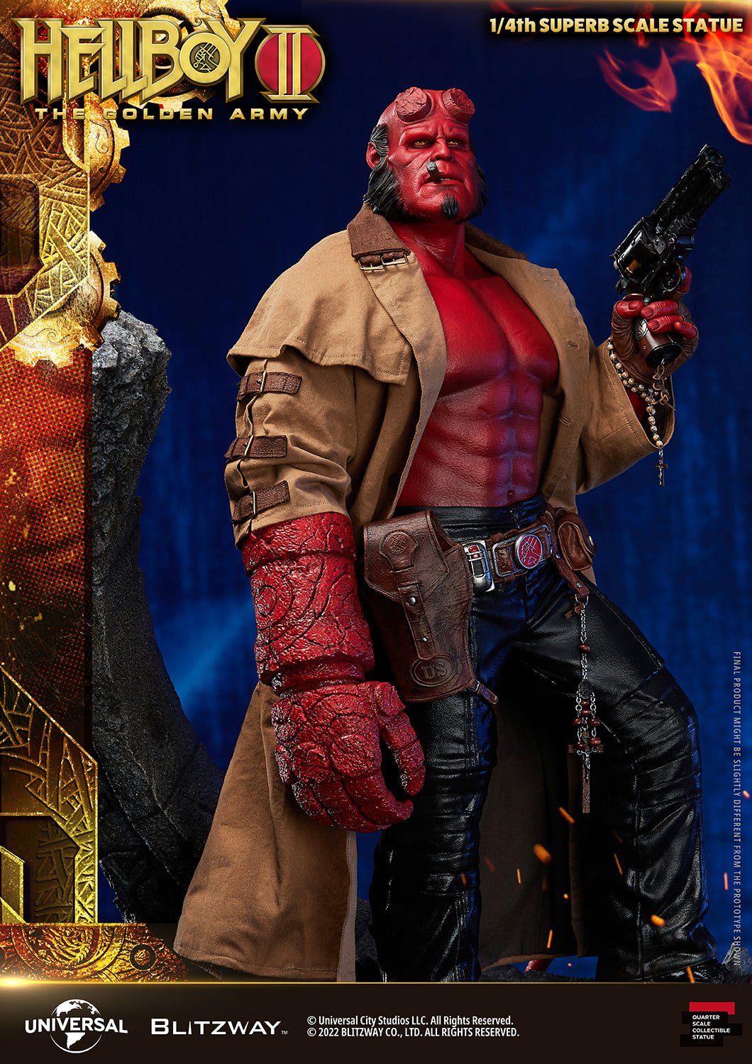 Blitzway 1/4 Superb Scale Statue "Hellboy II: The Golden Army"