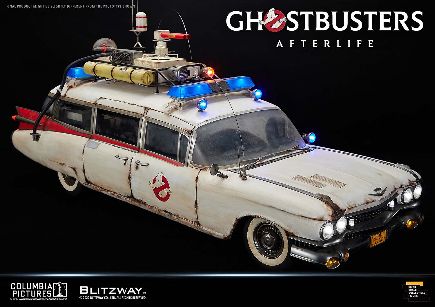 Blitzway 1/6 Scale Vehicle ECTO-1 "Ghostbusters: Afterlife"